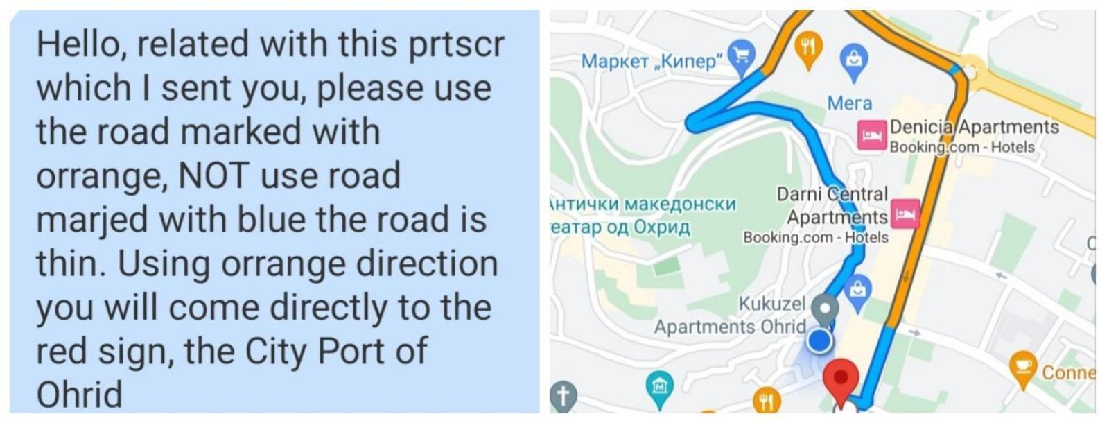 Guest House Ginek Охрид Экстерьер фото